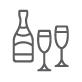 icon of wine and glasses