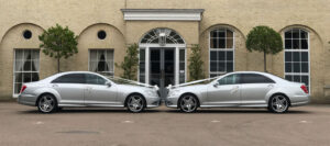 Two Claydon Executive Travel wedding cars
